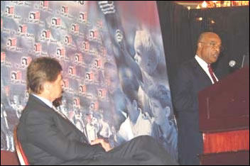 Secretary Rod Paige and U.S. Secret Service Director Brian Stafford speak about school violence and ways to make America's schools safer for children.  'It is critical that schools are places where students feel safe, respected and able to share their concerns openly, without fear of shame or punishment,' says Secretary Paige.