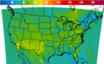 National 8-Hr Average Ozone Concentration Image