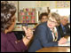 Secretary Spellings participates in a roundtable discussion with parents and school officials at Arlington Elementary School in Baltimore, Maryland.