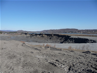 View from Top of Impoundment Failure. 