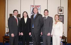 OSHA’s Assistant Secretary, John Henshaw and Office of Partnership and Recognition Director, Cathy Oliver, meet with Ireland and Northern Ireland delegates in Washington DC.