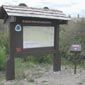 Information sign along the Continental Divide National Scenic Trail.