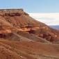 Scenery along the Red Gulch-Alkali Backcountry Byway near Worland, Wyoming.