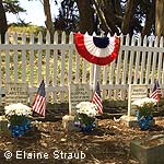 G Ranch Life Saving Service Cemetery Memorial Day © Elaine Straub