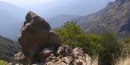 The city of Los Angeles can be seen from many scenic view points in the Santa Monica Mountains.