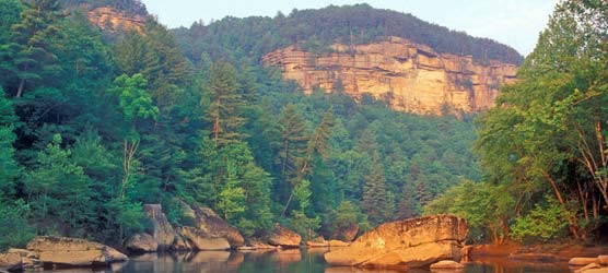 Big South Fork River from Leatherwood Ford