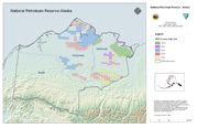 Click on thumbnail to view the Current National Petroleum Reserve - Alaska Leases map