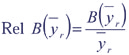 Relative Bias formula