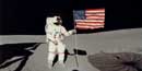 Alan Shepard on the moon