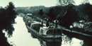 Historic photo of canal boat on the Ohio & Erie Canal.