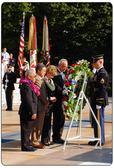 CNMI Representative Tenorio, Guam Governor Camacho, Congresswoman Bordallo, DOI Secretary Kempthorne
Credit:  Joseph Duenas, Office of Congresswoman Bordallo