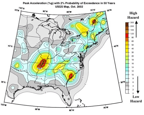 National Seismic Hazard Map