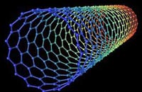 Image of a single-walled carbon nanotube.
