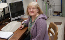 Photo of postdoctoral research associate Diane Hinkens.