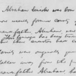 Autobiographical Notes, May-June 1860