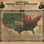 Reynolds's political map of the United States, 1856