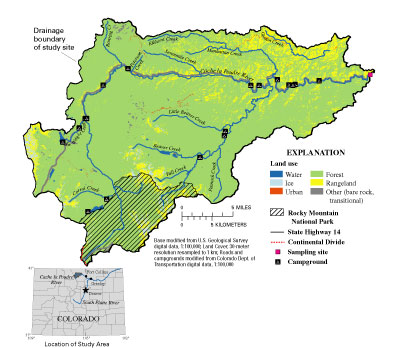 Figure 1. Map of the study area.