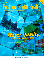 Image of the front cover the Journal of Environmental Health