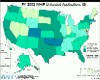 FY-2002 WHIP Unfunded Applications ($) Map
