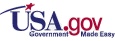 link to usa.gov, the U.S. government's official web portal to all federal, state, and local government web resources and services.