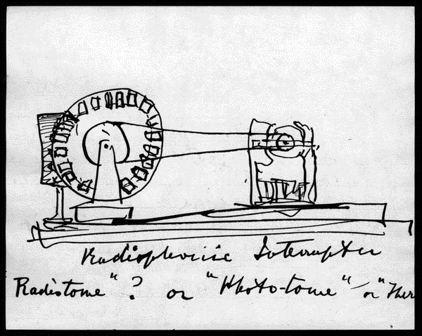 Image 15 of 30, Drawings by Alexander Graham Bell?, from December 