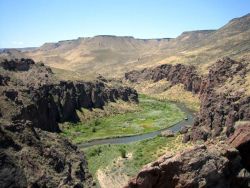 Bruneau River canyon