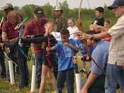 Archery was a huge hit with both kids and adults.(photo: USFWS) 