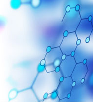 graphic of molecular structure