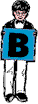 B