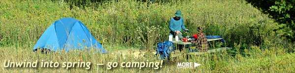 image of a campers at a campsite