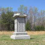 126th Ohio Monument at Spotsylvania