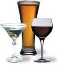 Martini, beer and wine
