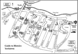 Site plan for Yorktown