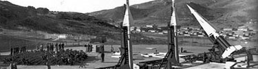 historic photo of Nike missile site
