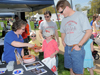 Md. Day visitors at a Goddard booth