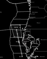 Warning Generation Marine Zones box and track