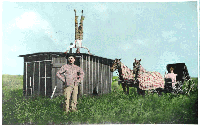 man standing on head