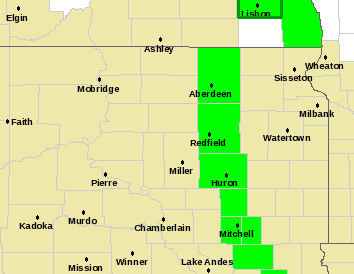 NWS Aberdeen Advisory Page