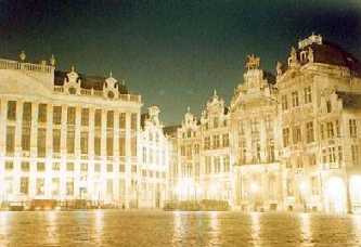 Grand Place at Night
