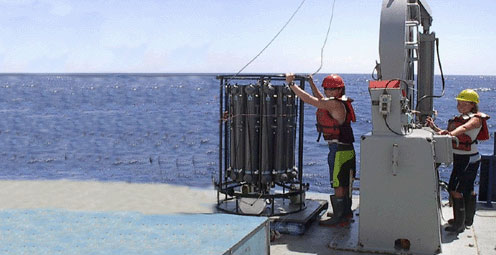 Mercury Ocean Sampling Equipment - story details below