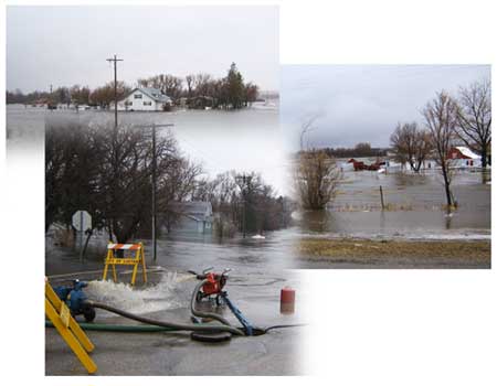 Flooding in North Dakota