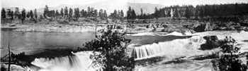 Kettle Falls before the dam.