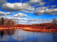 Tobyhanna Creek, Monroe County, Pennsylvania.