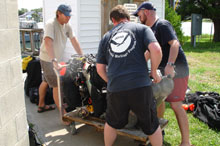 Team packing gear