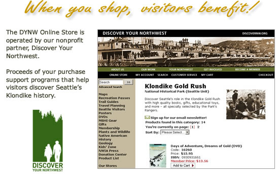 Discover Your Northwest Online Store screenshot
