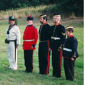 The British formation in 1999, featuring young Sam Watkins at far right.