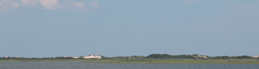 View of Fire Island from Great South Bay