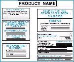 image of generic pesticide product label