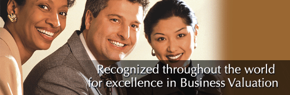 Recognized throughout the world for excellence in Business Valuation