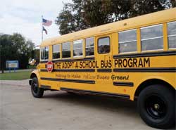 photo of a yellow school bus